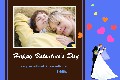 愛情＆ロマンチック photo templates バレンタインデーのカード